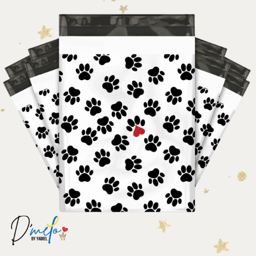 Paw Prints Design 10x13in (10pcs)